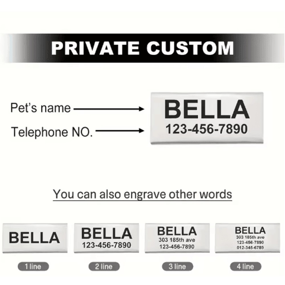 Personalized Cat Bow Tie Collar Adjustable Engraved ID Collar With Bell 7