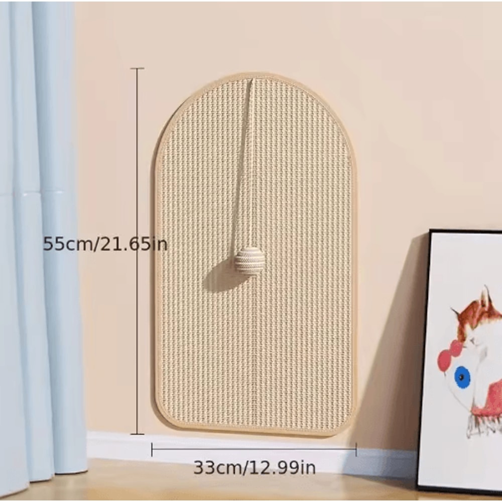 Durable Sisal Cat Scratch Pad WallMounted Furniture Sofa Protector 2