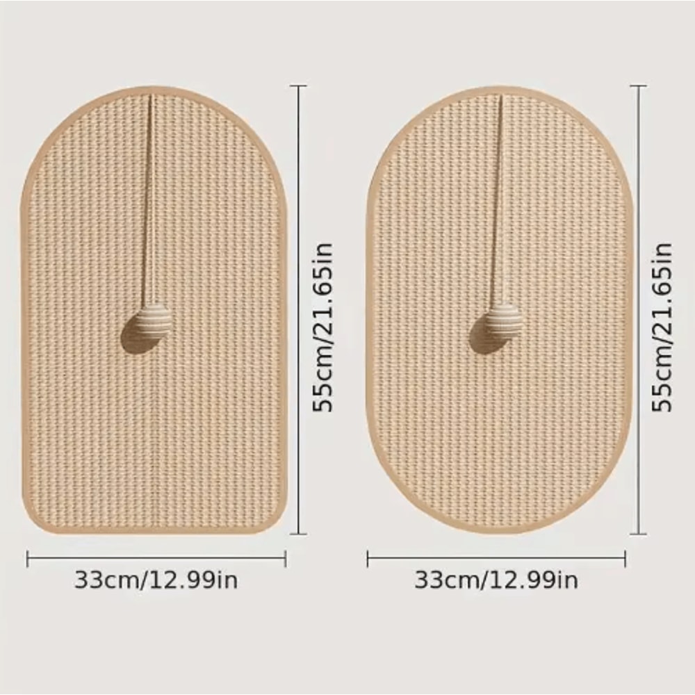 Durable Sisal Cat Scratch Pad WallMounted Furniture Sofa Protector 3