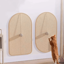 durable sisal cat scratch pad – wall-mounted furniture & sofa protector