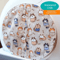 Cartoon Cat Litter Box Curtain Odor Dust Shield For Automatic SelfCleaning Litter Boxes 0
