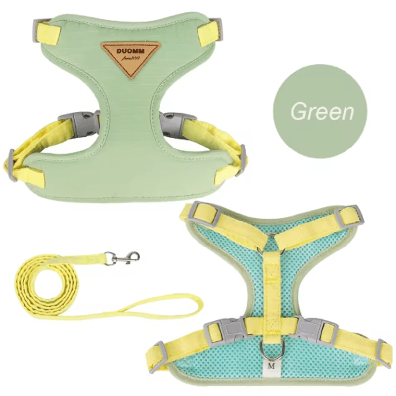 Breathable Cat Harness And Leash Set Adjustable Outdoor Vest For Cats Small Dogs 3