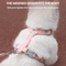 Breathable Cat Harness And Leash Set Adjustable Outdoor Vest For Cats Small Dogs 6