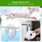 OYES Cat Fountain Replacement Filters MultiFiltration Activated Carbon Filter Pack 4