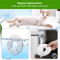 OYES Cat Fountain Replacement Filters MultiFiltration Activated Carbon Filter Pack 4