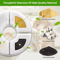 OYES Cat Fountain Replacement Filters MultiFiltration Activated Carbon Filter Pack 7