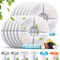 OYES Cat Fountain Replacement Filters MultiFiltration Activated Carbon Filter Pack 0