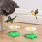 4Pack Automatic Butterfly Cat Toy Rotating Interactive Flying Teaser For Cats 0