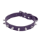 Leather Spiked Pet Collar Adjustable Studded Neck Strap For Dogs Cats 3