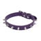 Leather Spiked Pet Collar Adjustable Studded Neck Strap For Dogs Cats 3