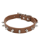 Leather Spiked Pet Collar Adjustable Studded Neck Strap For Dogs Cats 9