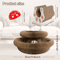 Interactive Accordion Cat Scratching Board With Ball ShapeShifting Cardboard Cat Toy 2