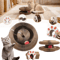 Interactive Accordion Cat Scratching Board With Ball ShapeShifting Cardboard Cat Toy 5