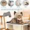40by300cm SelfAdhesive Cat Scratch Mat Trimmable Sofa Furniture Protector 9