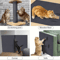 40by300cm SelfAdhesive Cat Scratch Mat Trimmable Sofa Furniture Protector 11