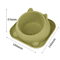 Stainless Steel AntiSpill Cat Bowl NonSlip Pet Food Water Feeder 4