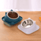 Stainless Steel AntiSpill Cat Bowl NonSlip Pet Food Water Feeder 13