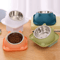 Stainless Steel AntiSpill Cat Bowl NonSlip Pet Food Water Feeder 0