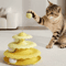 Interactive Cat Turntable Toy Self Entertainment Teaser Play Station For Cats 0