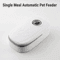 Automatic Timed Pet Food Dispenser Cooling Wet Food Bowl For Cats Dogs 7