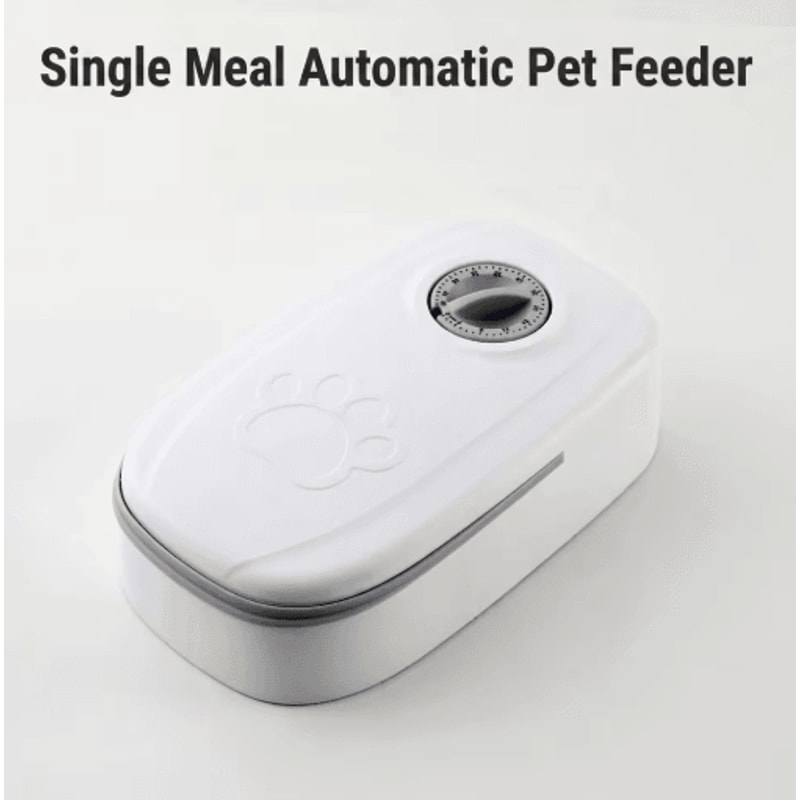 Automatic Timed Pet Food Dispenser Cooling Wet Food Bowl For Cats Dogs 7