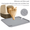 Extra Large Silicone Cat Litter Mat Deep Groove Litter Trapper For Clean Floors 0