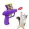 Flying Saucer Launcher Pet Toy Set Interactive Hunting Game With 15 EVA Discs 0