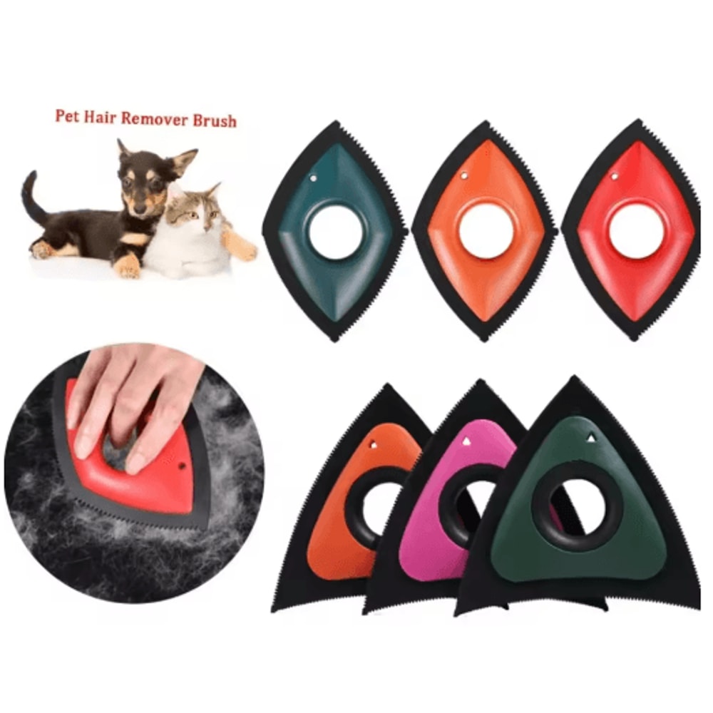 MultiSurface Pet Hair Remover Brush Fur Cleaning Tool For Furniture Carpets Cars 11