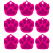 20PCS Paw Shape Pet ID Tags Personalized Aluminum Name Tags For Dogs Cats 2