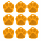 20PCS Paw Shape Pet ID Tags Personalized Aluminum Name Tags For Dogs Cats 4