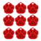 20PCS Paw Shape Pet ID Tags Personalized Aluminum Name Tags For Dogs Cats 6