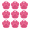 20PCS Paw Shape Pet ID Tags Personalized Aluminum Name Tags For Dogs Cats 10