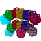20PCS Paw Shape Pet ID Tags Personalized Aluminum Name Tags For Dogs Cats 11