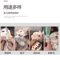 Adjustable Cat Restraint Grooming Bag AntiScratch Wrap For Nail Trimming Care 8