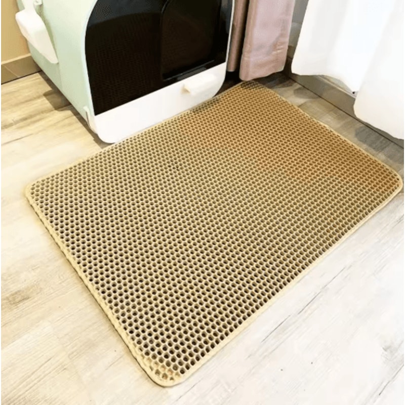 HeavyDuty Double Layer Cat Litter Mat Waterproof NonSlip Litter Trapper 1