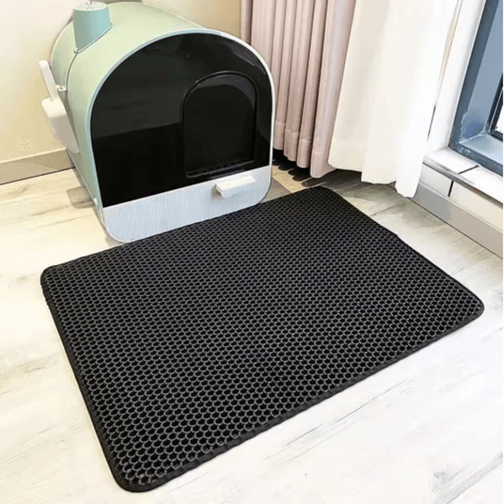 HeavyDuty Double Layer Cat Litter Mat Waterproof NonSlip Litter Trapper 2