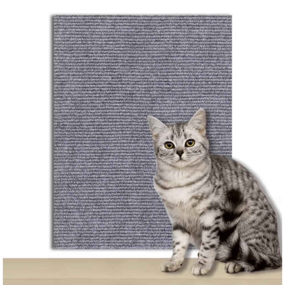 7Color SelfAdhesive Cat Scratch Mat Trimmable Sofa Furniture Protector 5