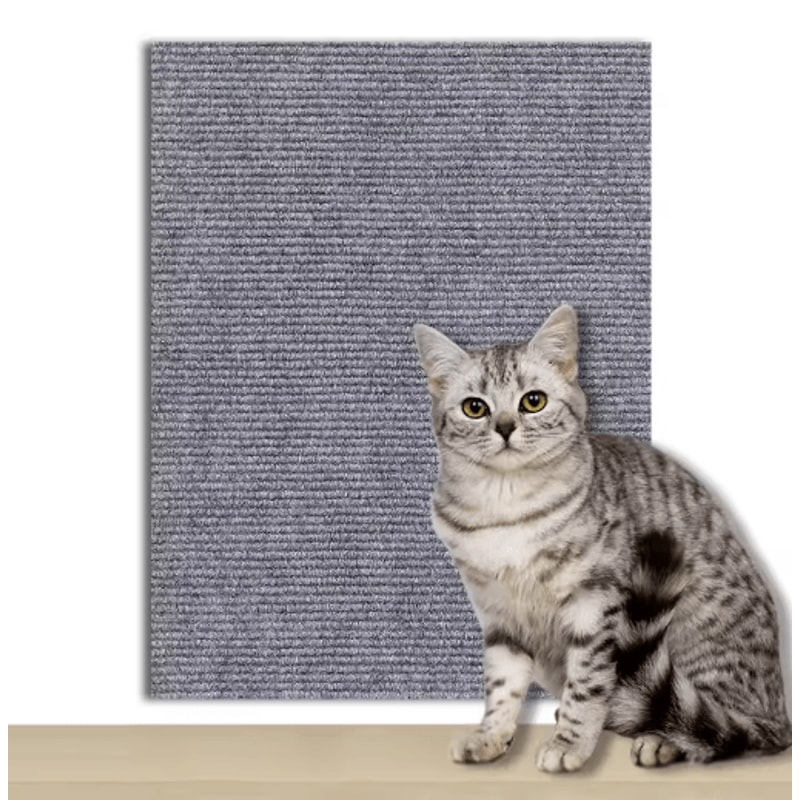 7Color SelfAdhesive Cat Scratch Mat Trimmable Sofa Furniture Protector 5