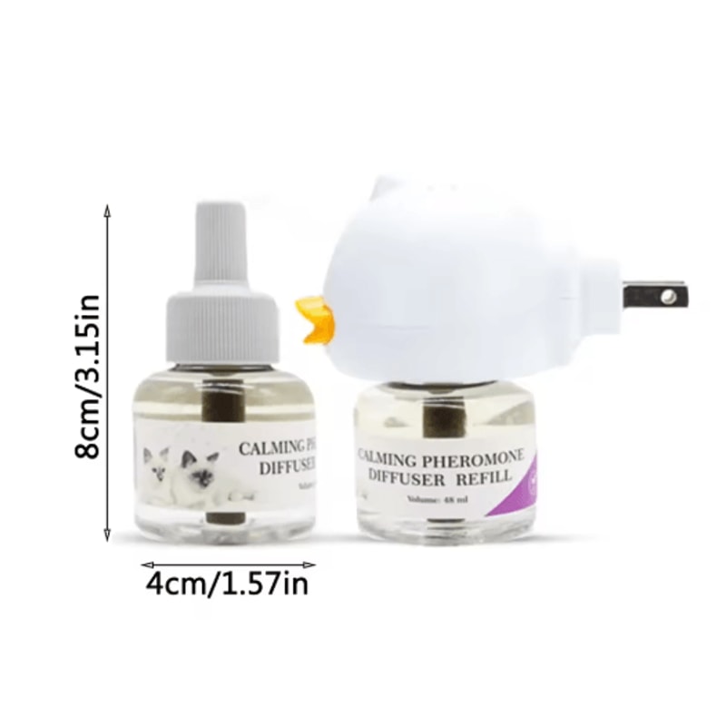 Cat Pheromone Diffuser Starter Kit 30 Day Calming PlugIn For A Relaxed Home 1