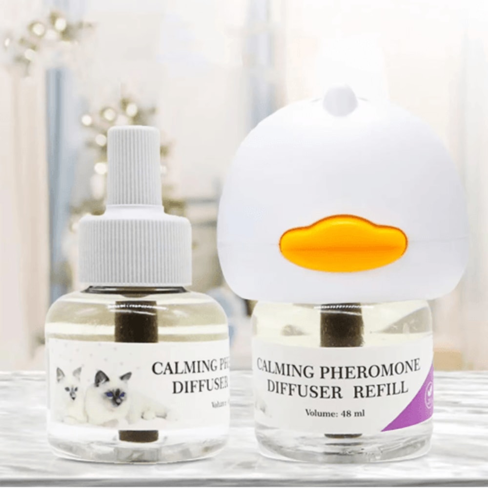 Cat Pheromone Diffuser Starter Kit 30 Day Calming PlugIn For A Relaxed Home 2