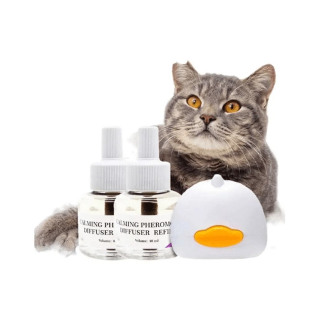 Cat Pheromone Diffuser Starter Kit 30 Day Calming PlugIn For A Relaxed Home 4