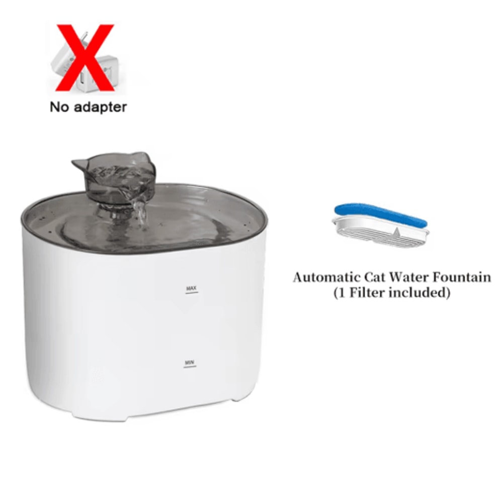 Cat Ear Automatic Water Fountain USB Filtered Pet Water Dispenser For Cats Dogs 1