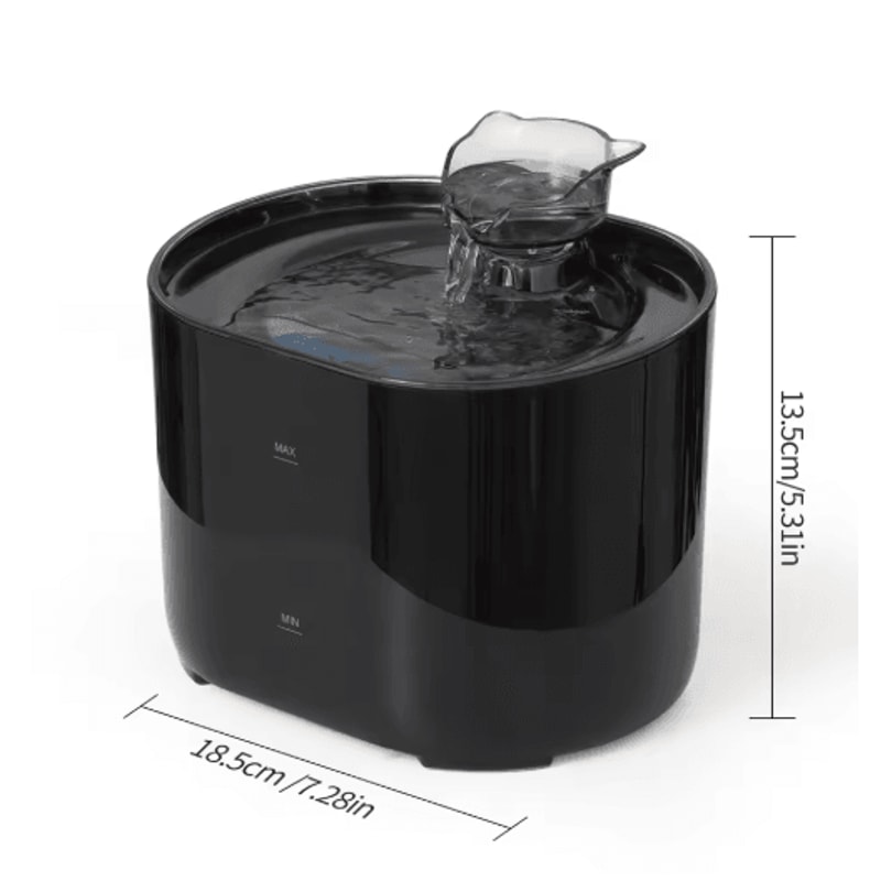 Cat Ear Automatic Water Fountain USB Filtered Pet Water Dispenser For Cats Dogs 5