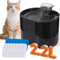 Cat Ear Automatic Water Fountain USB Filtered Pet Water Dispenser For Cats Dogs 0