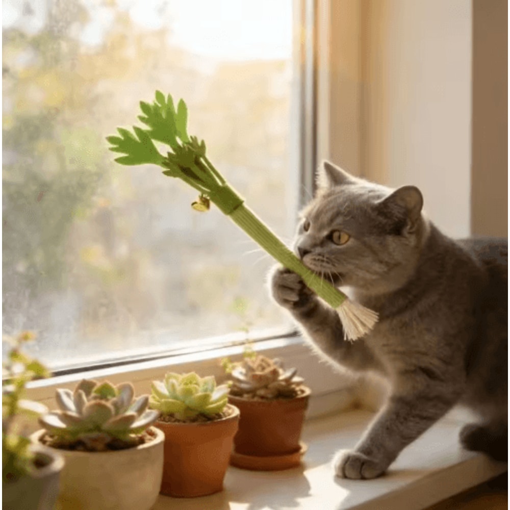 Catnip Molar Chew Toy Interactive Teeth Cleaning Stick For Cats 5