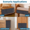 SelfAdhesive Cat Scratch Board Trimmable Wall Sofa Furniture Protector 10