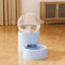 Large Capacity Automatic Pet Feeder Water Dispenser Elevated Leakproof Feeding Station 1