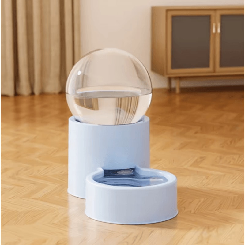 Large Capacity Automatic Pet Feeder Water Dispenser Elevated Leakproof Feeding Station 1