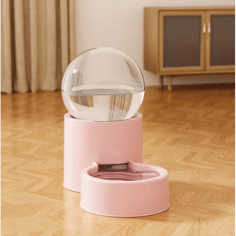 Large Capacity Automatic Pet Feeder Water Dispenser Elevated Leakproof Feeding Station 2
