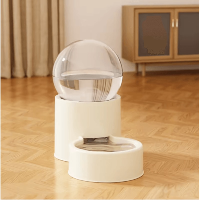 Large Capacity Automatic Pet Feeder Water Dispenser Elevated Leakproof Feeding Station 3